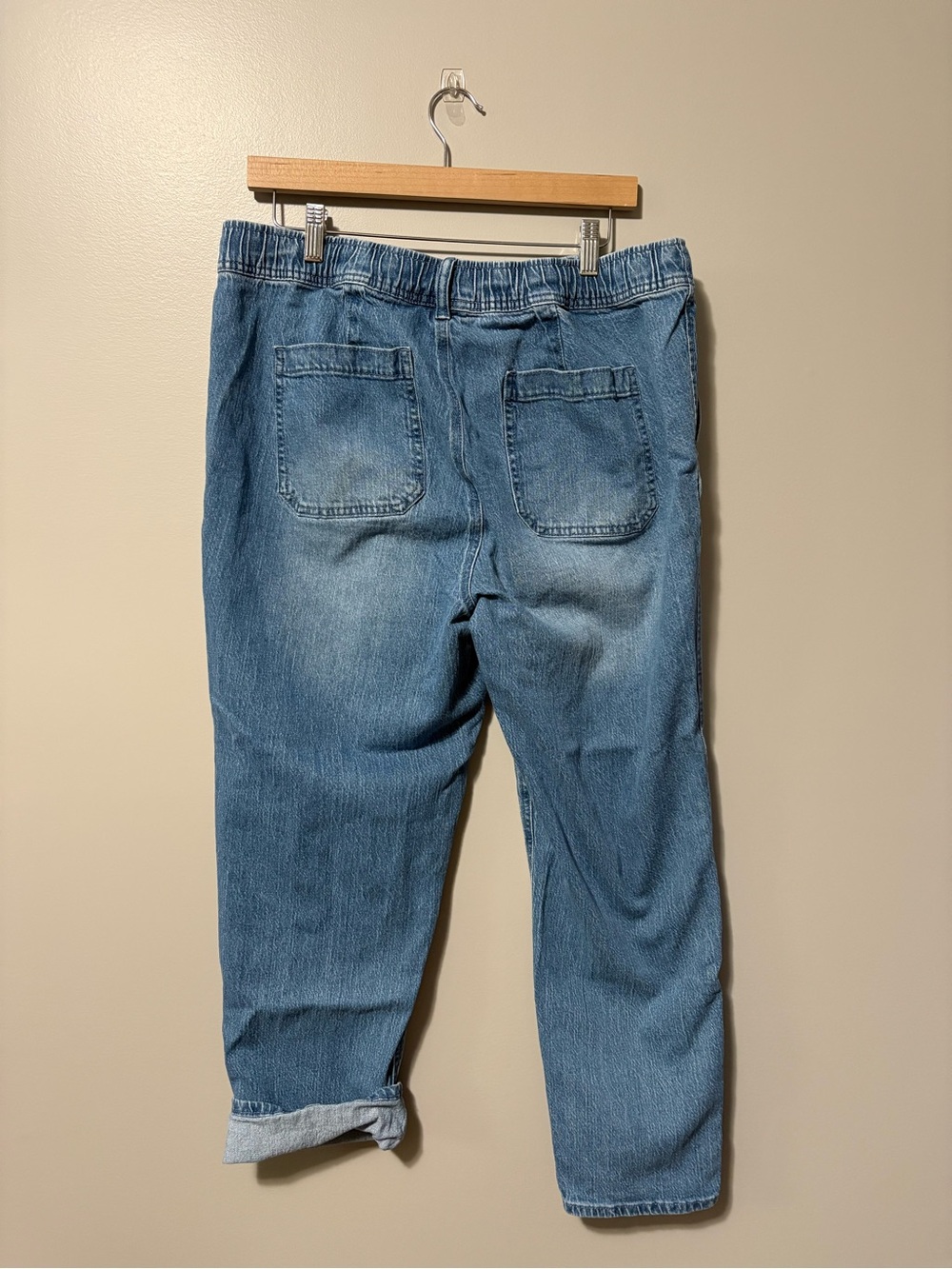 David Bitton Buffalo Pull-on Straight Jean with Convertible Hem - Picture 7 of 10